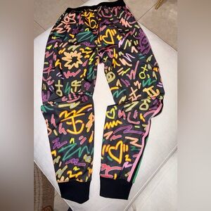 Adidas Originals Kris Andrews Love Unites Track Pants Rare Unisex Youth 14-16